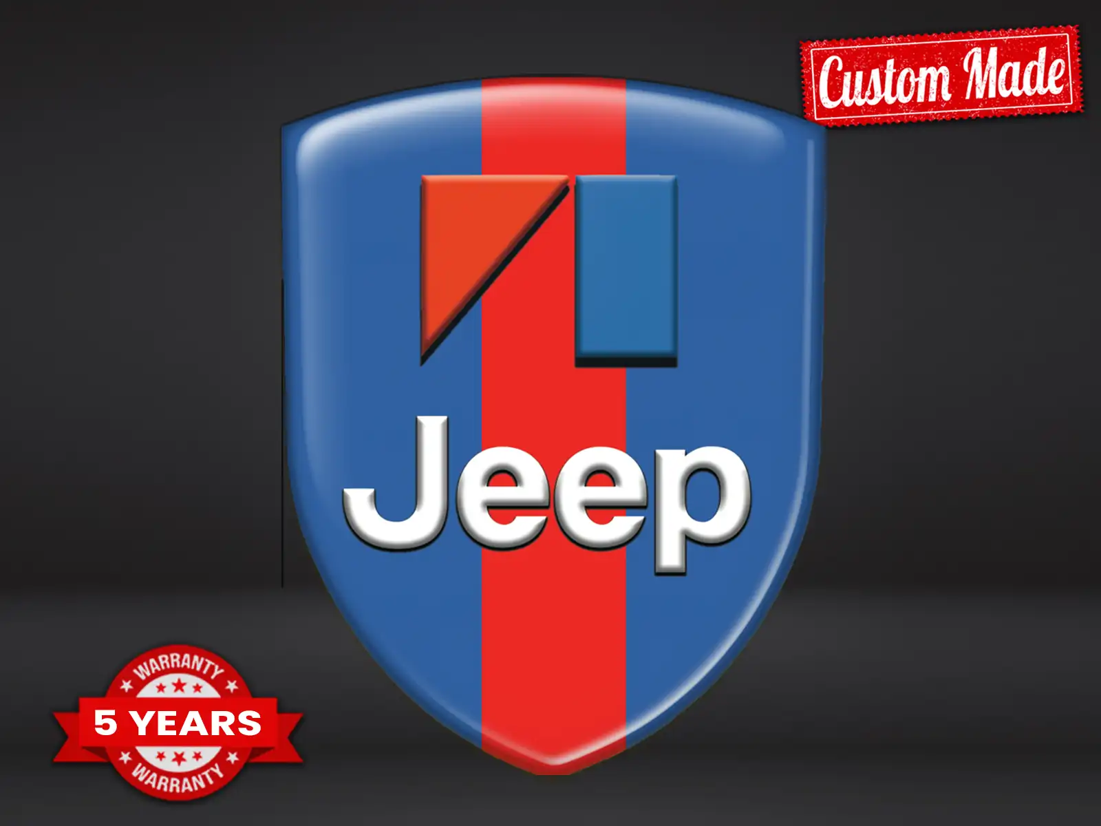 Jeep Decalcomanie Camion su Misura Tuning Chic Regolabili